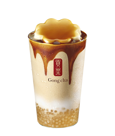 흑당 두부 크러쉬 + 미니펄